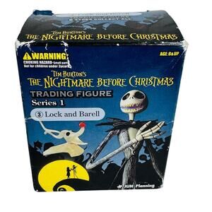 5 for $25| Jun Planning Nightmare‎ Before Christmas Trading Figure #3 Lock Barel
